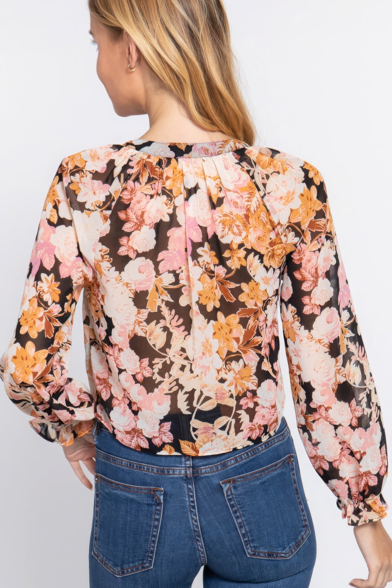 Floral Woven Blouse