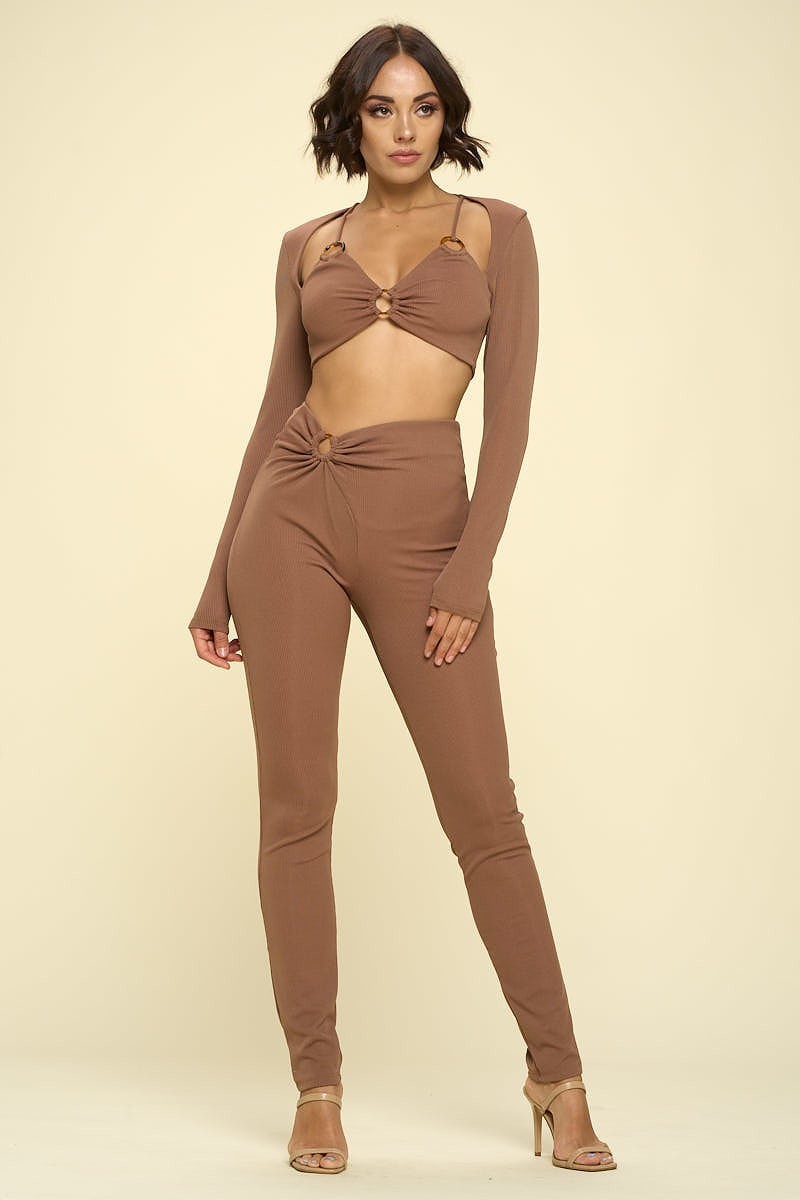 2-Piece Bikini Cutout Set