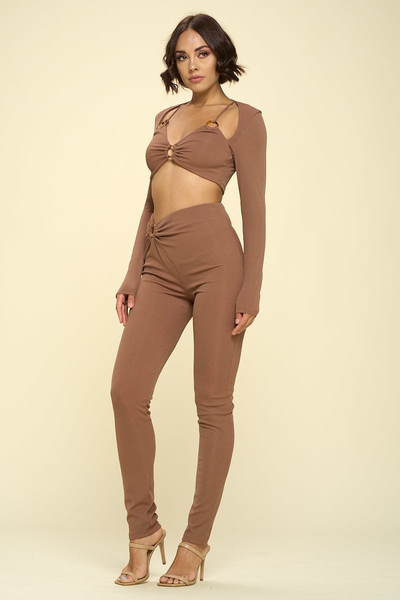 2-Piece Bikini Cutout Set