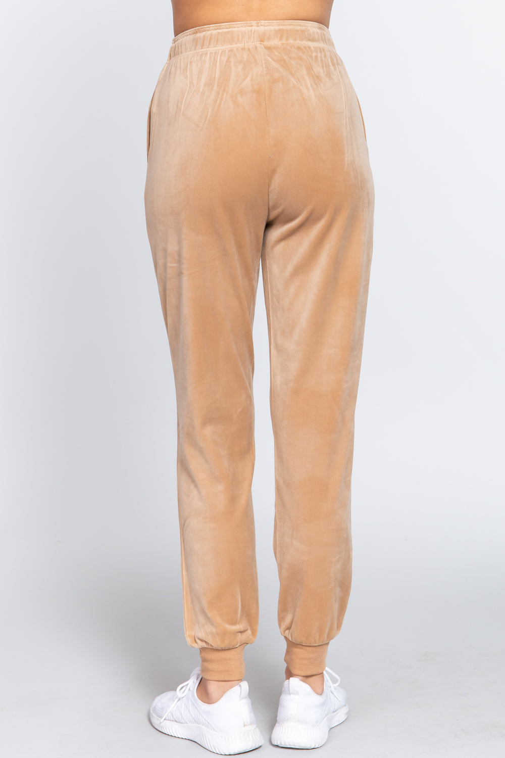 Velour Long Jogger Pants