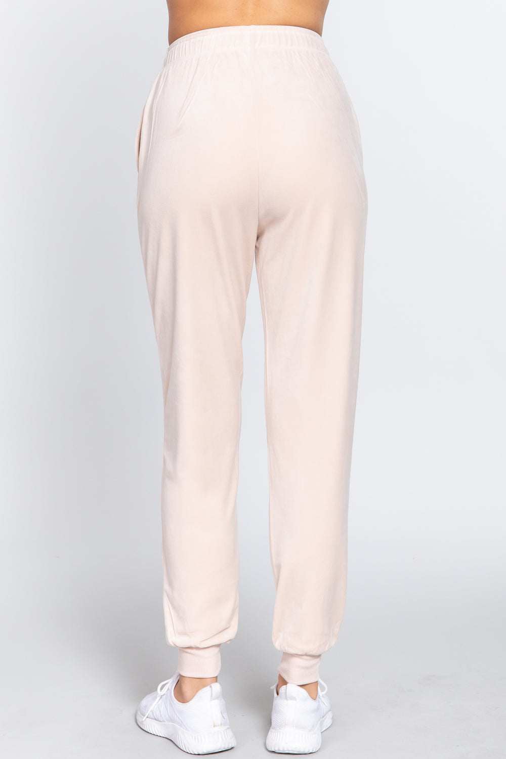 Velour Long Jogger Pants