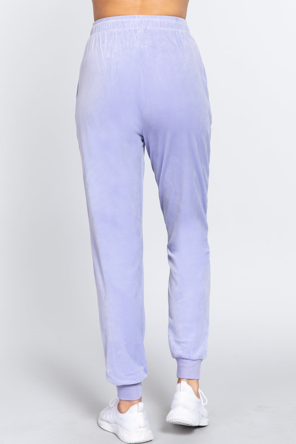 Velour Long Jogger Pants