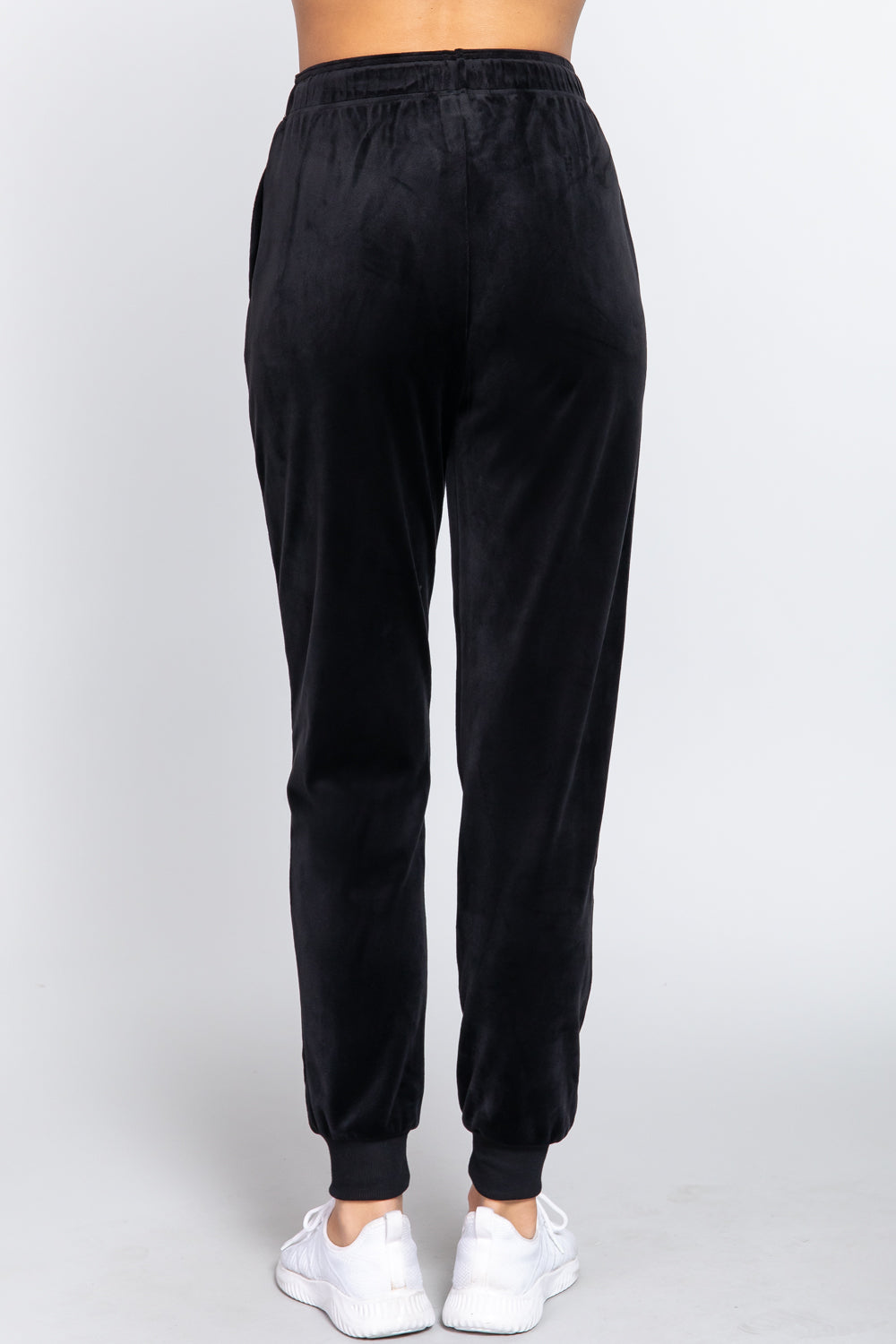 Velour Long Jogger Pants