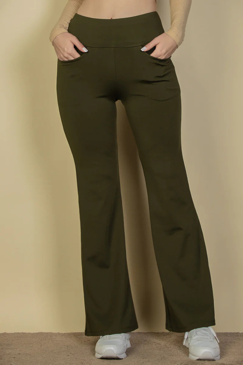 High Waisted Flare Pants