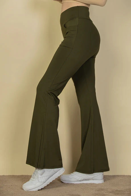 High Waisted Flare Pants