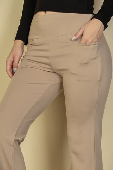 High Waisted Flare Pants