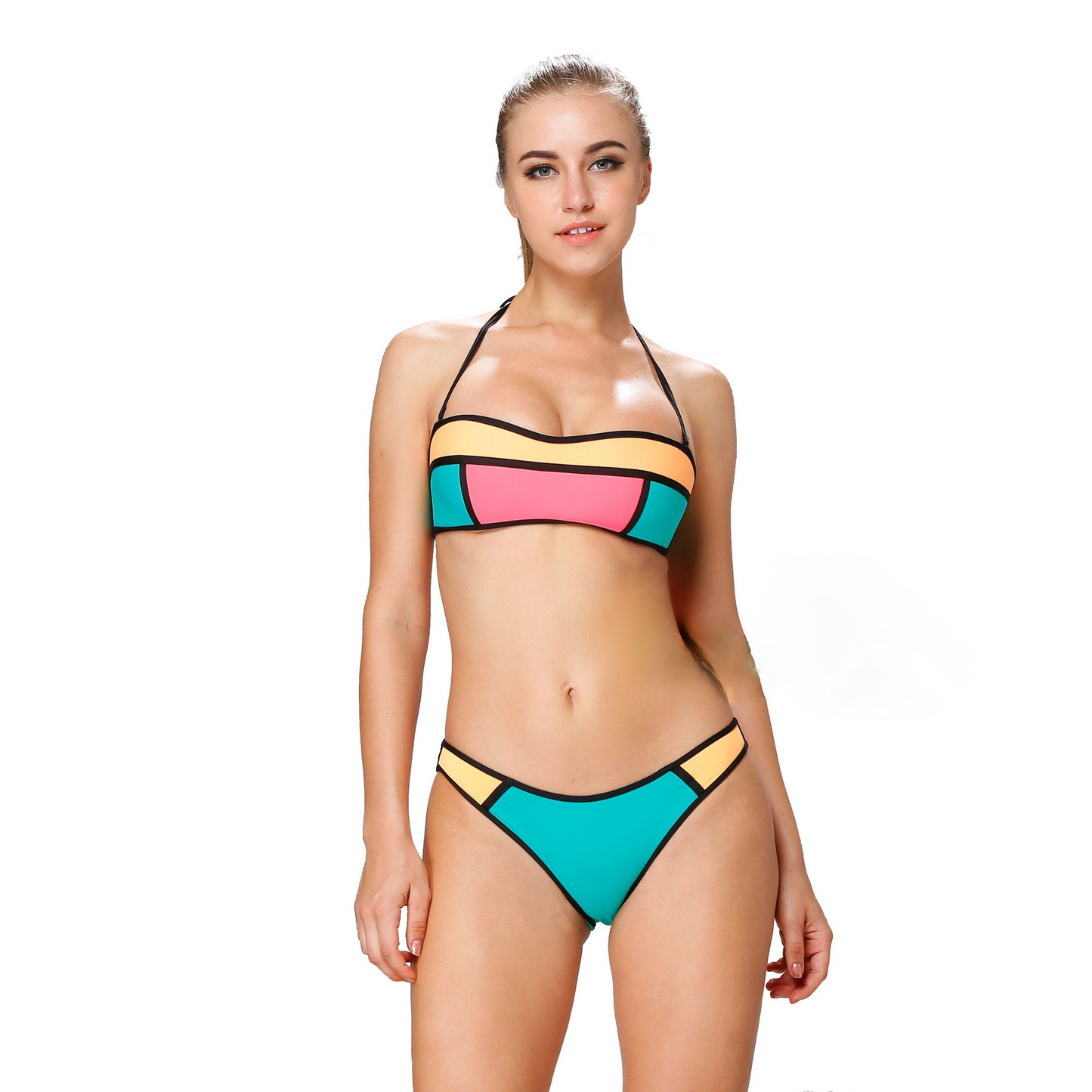 Sexy High Waist Bikini Set