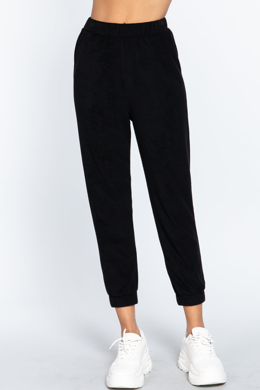 Terry Towelling Jogger Pants