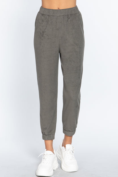 Terry Towelling Jogger Pants