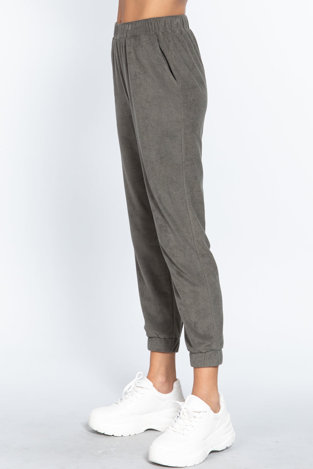Terry Towelling Jogger Pants