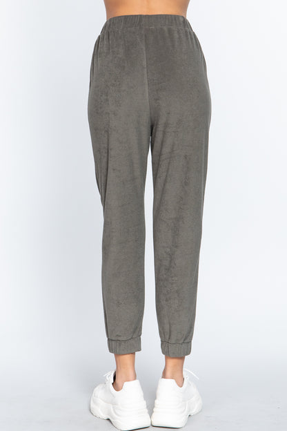 Terry Towelling Jogger Pants