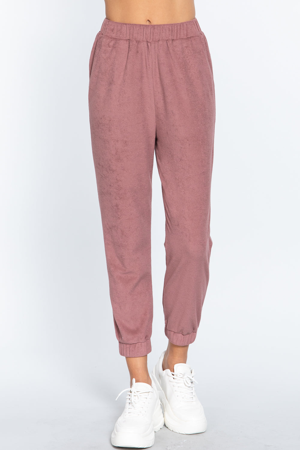 Terry Towelling Jogger Pants