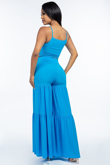 2-Piece Flared Pants Set