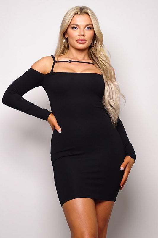 Long Slv Mini Mini Dress