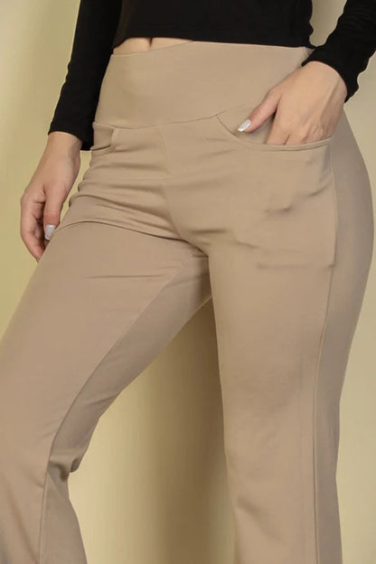 High Waisted Flare Pants
