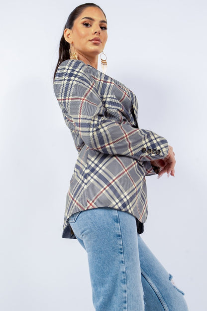 Oversized Belt Blazer