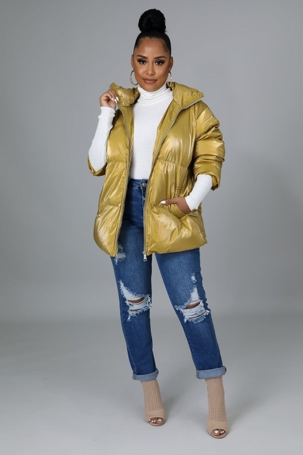 Non-Stretch Puffy Jacket