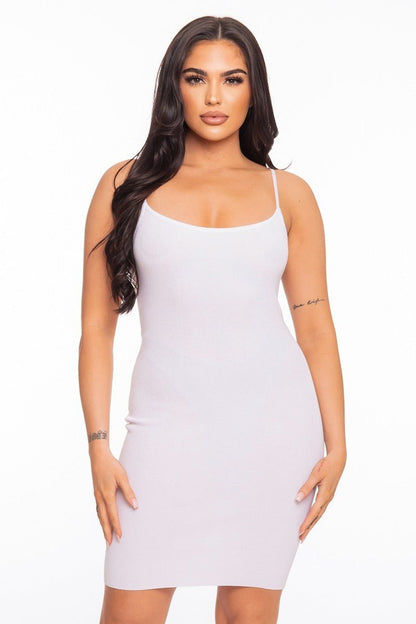 Cami Open Back Mini Dress - Cherry Angel